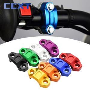 CNC 22MM 범용 핸들 바 브레이크 클러치 회전 바 클램프 마운트 스톱 시작 킬 스위치 Yamaha Honda Kawasaki KTM Suzuki