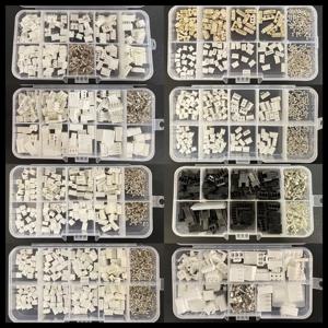 1Box JST SH 1.0MM / JST 1.25mm / PH 2.0mm / XH2.54mm /VH/SM/KF2510 수 플러그 암 소켓 하우징 압착 단자 커넥터 키트