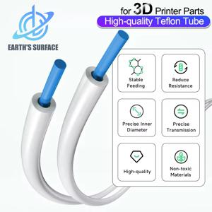 Creality K1C Ender 3 V3 Bowden 압출기용 3D 프린터 부품, J-head 핫엔드용 PTFE 튜브 1.75mm 필라멘트 ID 2mm OD 4m PTFE ID 25