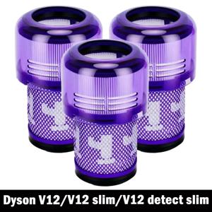 다이슨 V12 / V12 슬림 / V12 슬림 감지용 다이슨 필터 사이클론 진공 청소기 교체 부품 액세서리