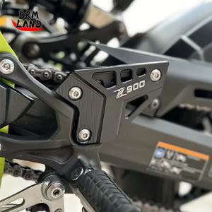 Kawasaki Z900 Z 900 2017-2024 오토바이 액세서리 FootPeg 발판 힐 플레이트 발 받침 페그 페달 가드 확장 2023