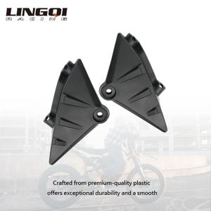 LINGQI RACING 플라스틱 부품 왼쪽 오른쪽 도어 미러 플래그 커버 몰딩 커버 배터리 펜더 For Electric Ultra Bee