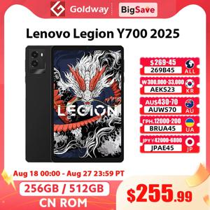 레노버 LEGION Y700 2025 게이밍 태블릿 256GB 512GB 롬 스냅드래곤 8 젠 3 8.8