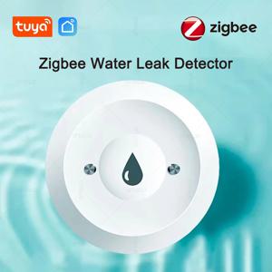 TUYA Zigbee 누수 감지기 홍수 센서 스마트 라이프 APP 원격 모니터링 홍수 경보 오버플로 보안 보호