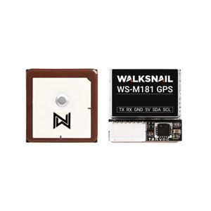 Walksnail WS-M181 GPS M10 GNSS 내장 QMC5883 RC 비행기 FPV 프리 스타일 장거리 DIY 부품 용 나침반 세라믹 안테나