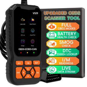 Obd2 스캐너 진단 도구, 재설정 및 I/M 준비 기능이 있는 차량 검사 엔진 코드 리더, 자동차 obdii/EOBD 진단 스캔 도구