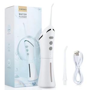 전기 치아 Flosser 고압 제트 Flosser 전동 칫솔 화이트닝 USB 충전식 껌 케어 제트 스케일러