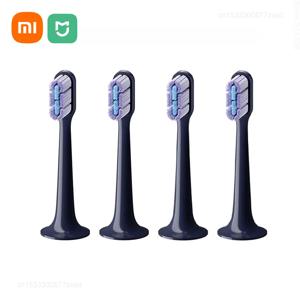 원래 Mijia 칫솔 헤드 T700 소닉 전동 칫솔 방수 소프트 건강 교체 소프트 브리스톨 브러시 헤드
