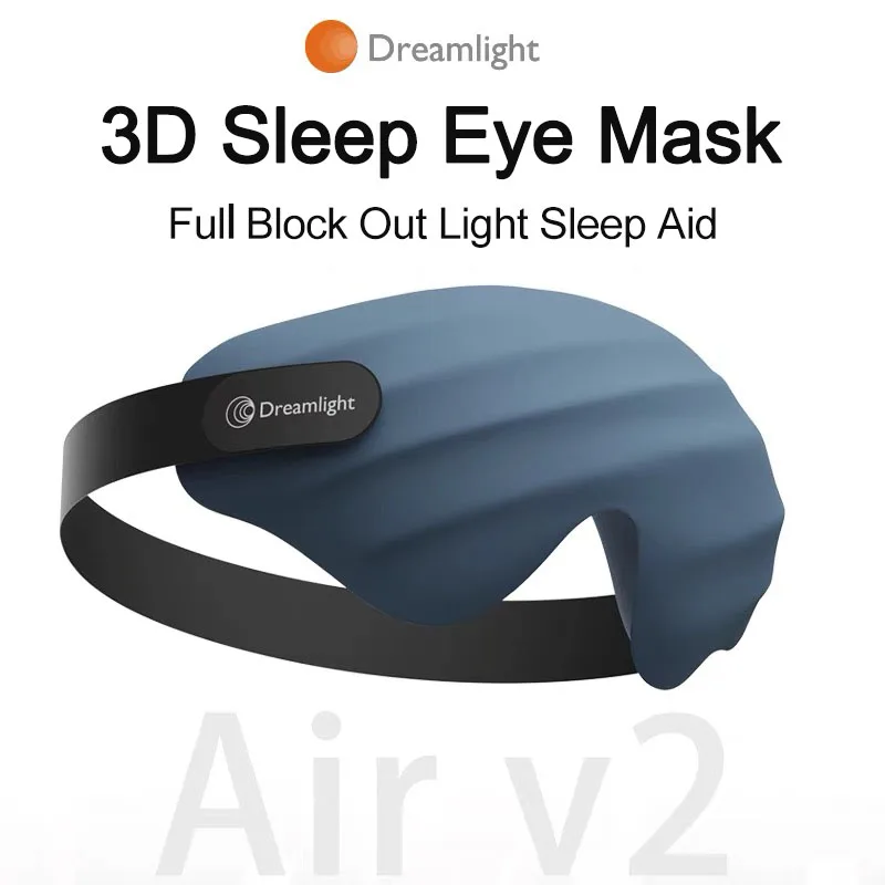 Xiaomi Dreamlight 4S 아이 마스크 수면 3D 입체 수면 보조 남성 여성 성인용 슬리핑 블록 아웃 라이트 아이 마스크 여행