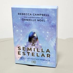 Starseed 오라클 데크 스페인어 10.4*7.3cm 53 Pcs 오라클 카드