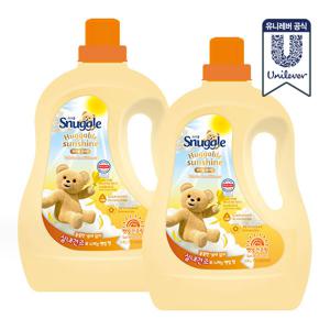 햇빛건조 섬유유연제 허거블 선샤인 1.8L x 2개