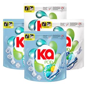 Kapod 4in1 캡슐세탁세제 듀얼코어 브라이트닝 35개입 x2팩+ 파워플러스 35개입 x2팩