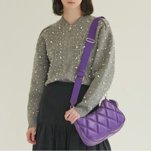 [최초가: 88,000원] [아비투먼트]몽펠리에 패딩백 - 퍼플