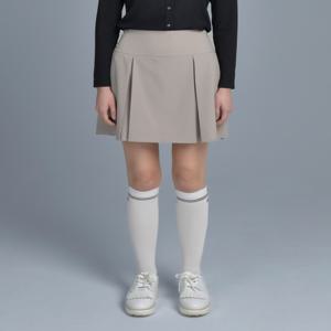 닥스 골프 여성 DNSK5B901I2 [ONLINE EXCLUSIVE] 베이지 플리츠 스커트