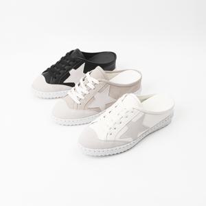 신난다슈 여성 블로퍼 단화 5cm 키높이 뮬 스니커즈 운동화 슬리퍼 MRO257069
