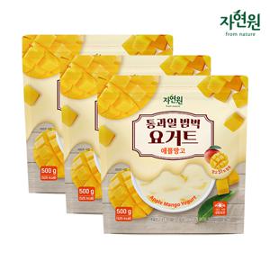 통과일 범벅 요거트 애플망고 500g x 3팩