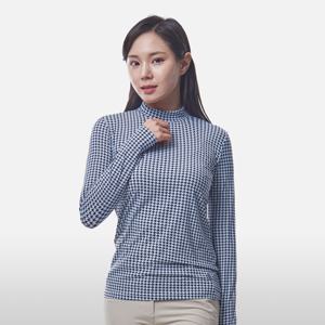 투엘라 파핑 여성 반폴라 냉감 긴팔 티셔츠(W6ST26)