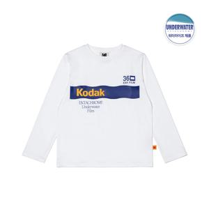 썸머 래쉬가드 긴팔티셔츠 키즈 WHITE