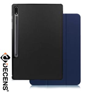 데켄스 갤럭시탭S7 FE T730 슬림 가죽 태블릿 케이스 T007