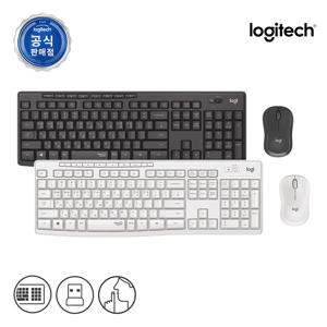 코리아  MK295 콤보 무소음 무선 키보드 마우스 세트