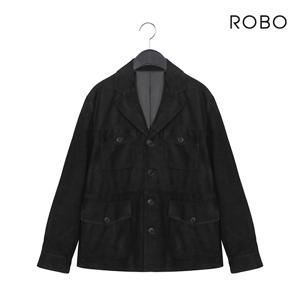 로보 24FW 이태리 스웨이드 남성 헌팅 자켓