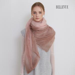 [BELLEVUE]벨뷰 25FW 캐시미어100 옴브레 빅숄
