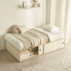 플랫츠 슬라이딩 빅수납 벙커 침대 SS