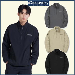 디스커버리 남여공용 우븐 에센셜 하이넥 아노락 트레이닝 자켓 DXTR39044