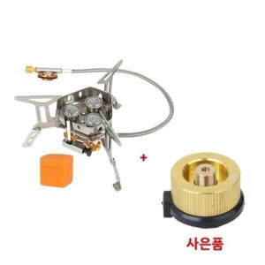 강추 여름 고화력 강염버너 3구 로켓 스토브 휴대용 미니 캠핑버너 이소가스 액출