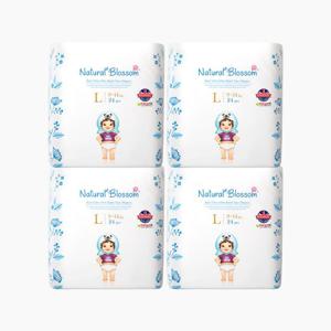 네추럴블라썸 비건기저귀 밴드형 4단계(L) 24매*4팩