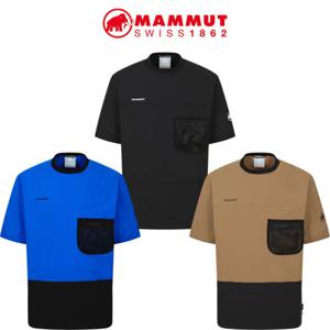 마무트 남여공용 프리쉬 우븐 반팔 티셔츠 M31E5TR112 3색상