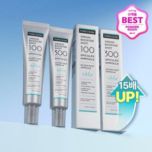 퓨어그램 1등 오리진 니들 부스터샷 100/300 앰플 30ml 대용량 모공 피부결개선