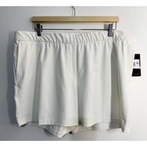 245920 Nike BV0171 Womens 2XL White 5  Standard Fit Flex Victory Golf Shorts
