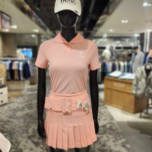 [파사디]여성 스컬 빅버클 주름스커트 P24MSK574XBC