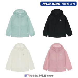 [MLB키즈US] (7AWJB0153) 베이직 아웃도어 초경량 바람막이 아동바람막이 키즈바람막이