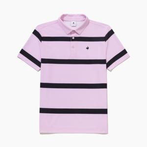 [20%OFF] 르꼬끄골프 남성 스트라이프 PQ 티셔츠 (GQ221MTS42)