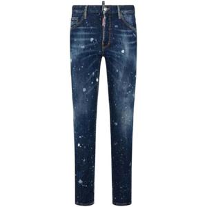 25 FW 디스퀘어드2 페인트 스플래터 스키니 컷 진 S74LB1484S30805 TP432006784