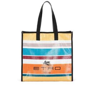 25 FW 에트로 스트라이프 프린트 토트 백 1N8058673 TP432225426