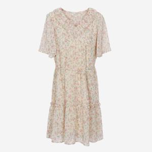 [써스데이아일랜드][여성]플라워 패턴 A라인 미디 원피스(T254MOP249W)