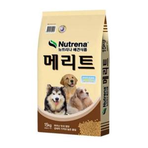 뉴트리나 메리트15kg(대용량의 경제적인 사료)