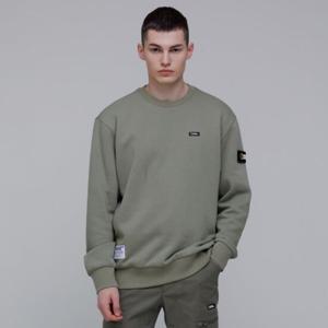 내셔널지오그래픽 N234USW950 폴리카터 스몰 로고 맨투맨 KHAKI
