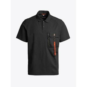 파라점퍼스 폴로 티셔츠 24SSPMPORE10541 BLACK DOM
