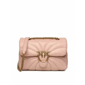 [PINKO] 여성 크로스 바디 백 라지 러브 퍼프 버터플라이 퀼트 100038A1EXO81Q Nude Neutrals /8
