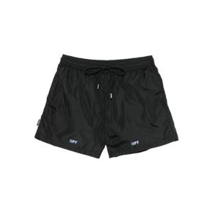 오프화이트 스윔팬츠 OMFD014F25FA B002 1041 BLACK