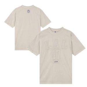 [NBA] GSW 피그먼트 반팔 티셔츠 (라이트베이지) N252TS123P