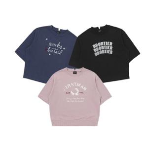블루테일2 AZG2TS01BU 주니어 공용 가을 반팔 티셔츠 초등