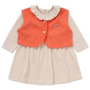 [블루독베이비] FW25 IV)베스트 SET 골지 드레스  HH (45A7067402)
