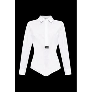 코페르니 긴팔 로고 패치 바디수트 COPCH66F20020 WHITE TP944462328
