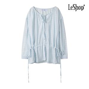 [르샵]웨이스트 드로우 블라우스 (BP6BL060A)
