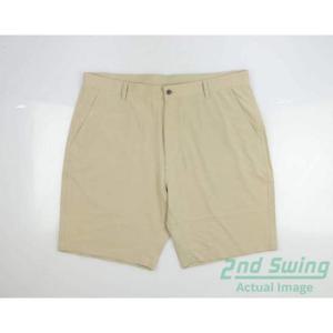 242001 남성용 Footjoy 반바지 38 Tan MSRP 70